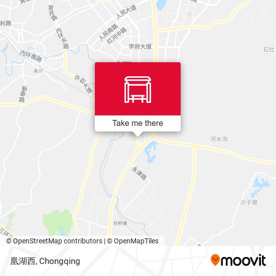 凰湖西 map