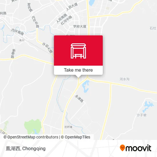 凰湖西 map