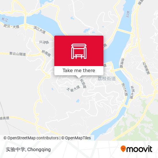 实验中学 map