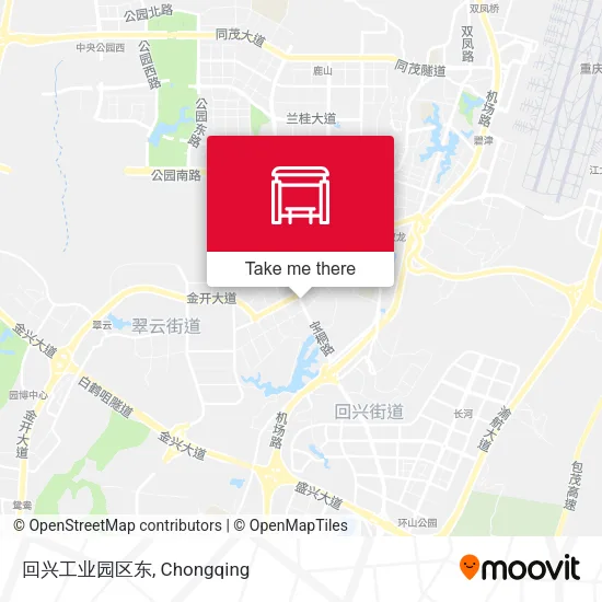 回兴工业园区东 map