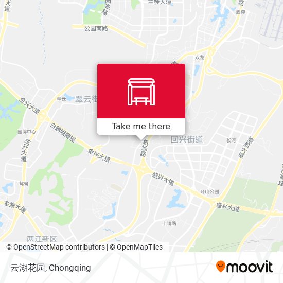 云湖花园 map