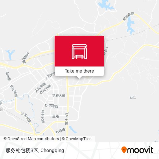 服务处包楼B区 map