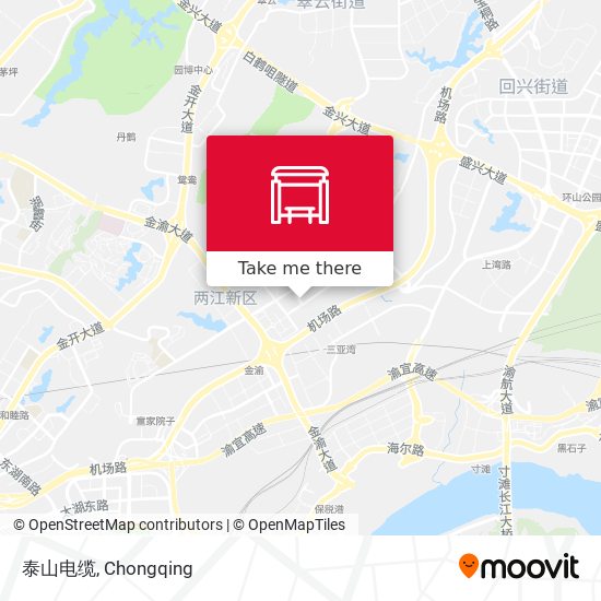 泰山电缆 map