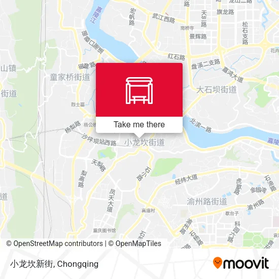 小龙坎新街 map