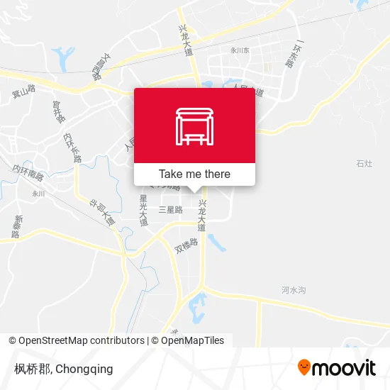 枫桥郡 map