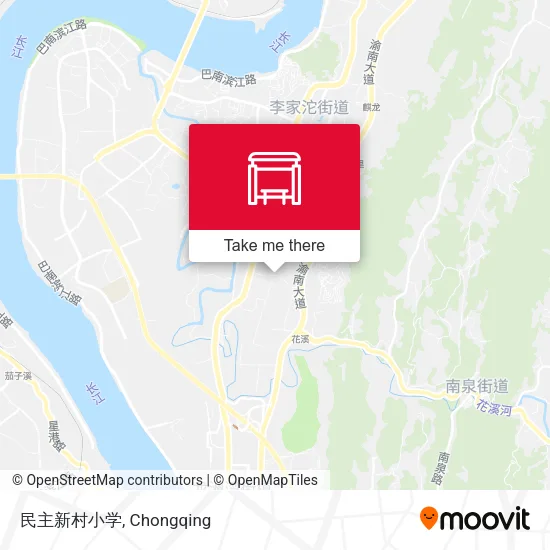 民主新村小学 map