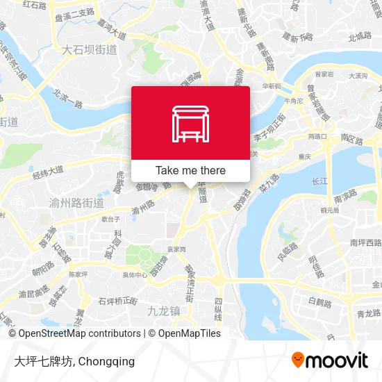 大坪七牌坊 map