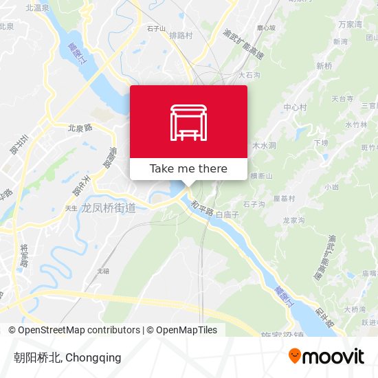 朝阳桥北 map