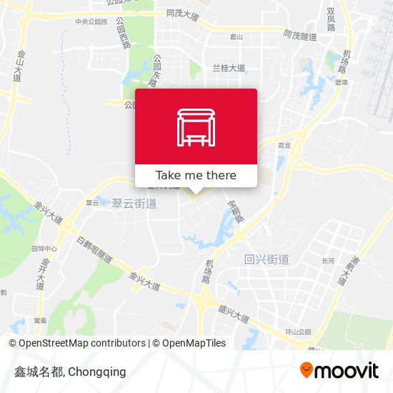 鑫城名都 map