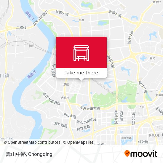 嵩山中路 map