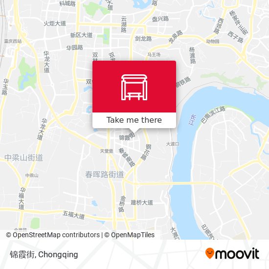 锦霞街 map