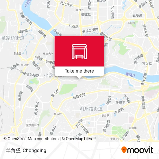 羊角堡 map