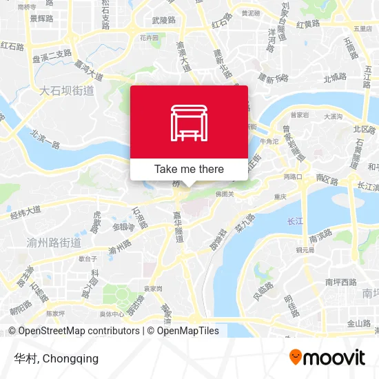 华村 map