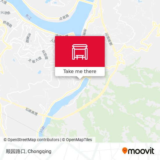 顺园路口 map
