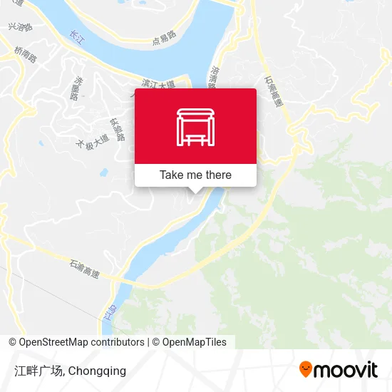 江畔广场 map