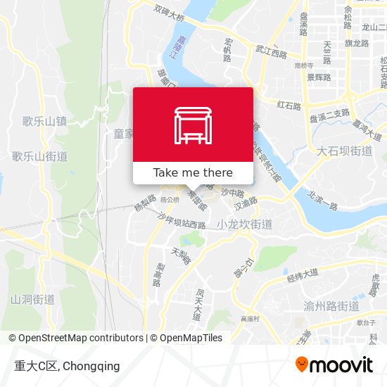 重大C区 map
