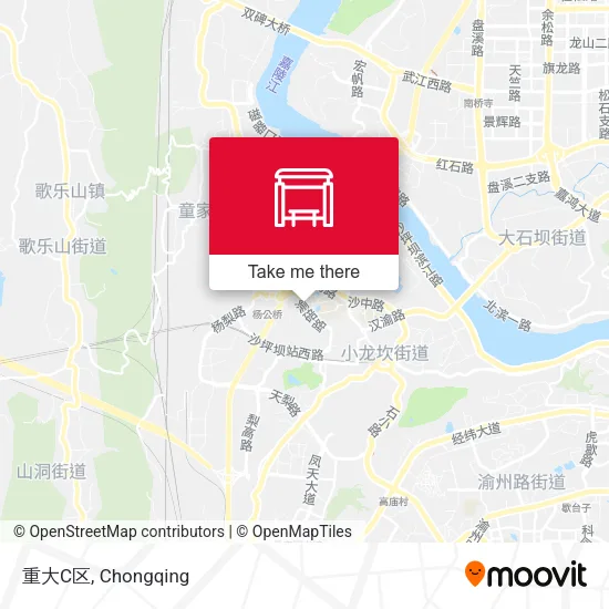 重大C区 map