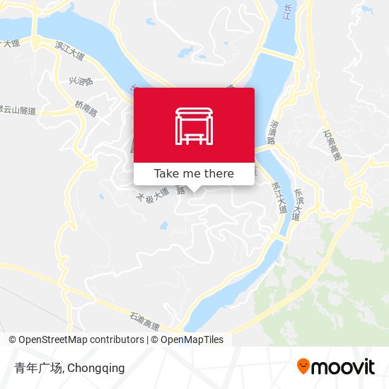 青年广场 map
