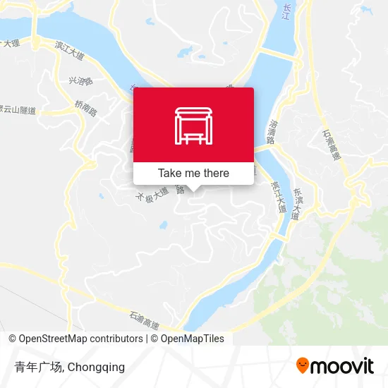青年广场 map