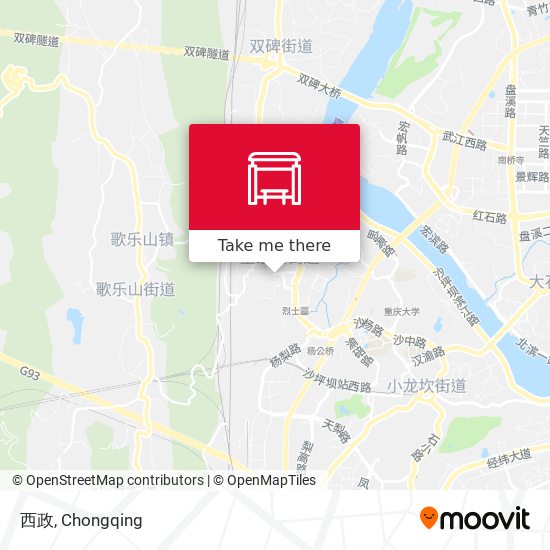 西政 map