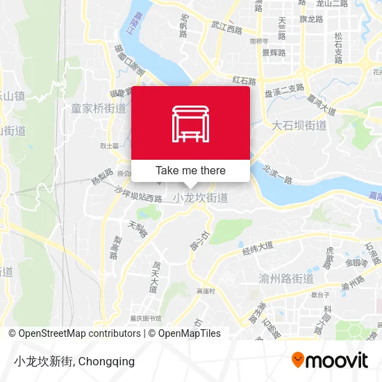 小龙坎新街 map