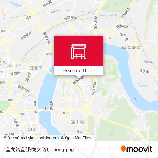 盘龙转盘(腾龙大道) map