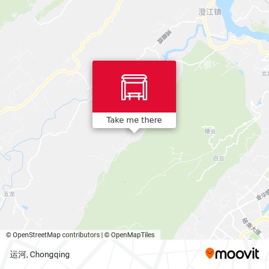 运河 map