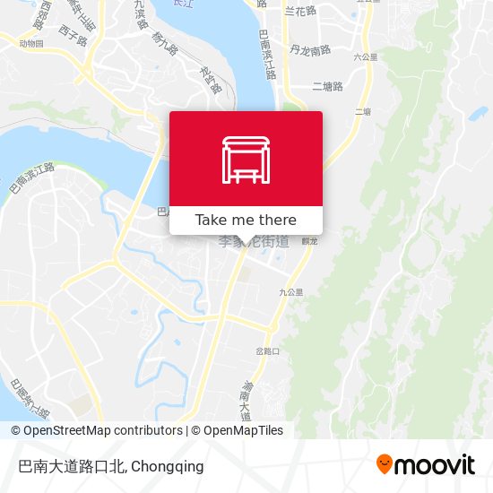 巴南大道路口北 map