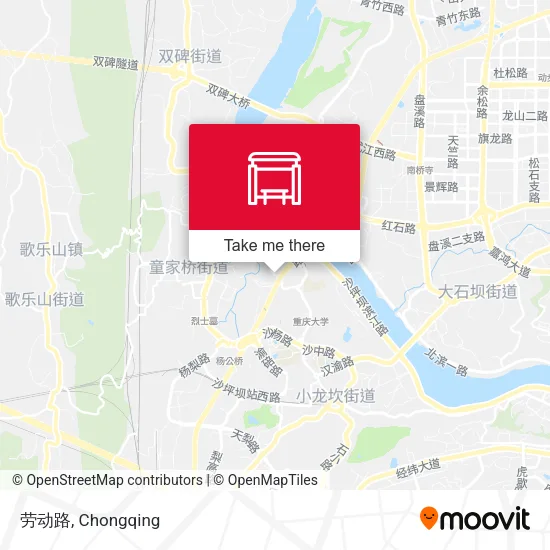 劳动路 map