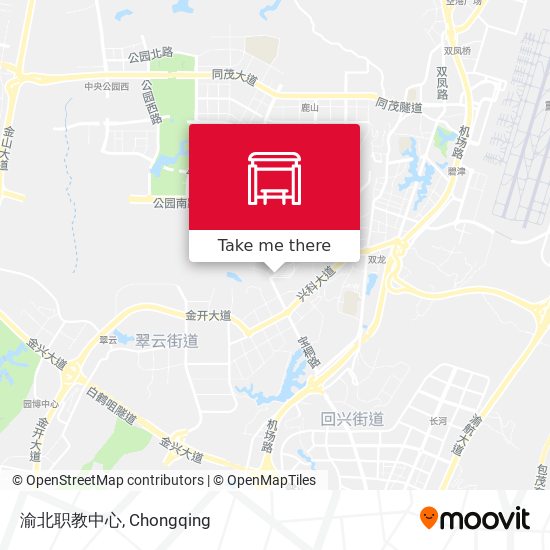 渝北职教中心 map