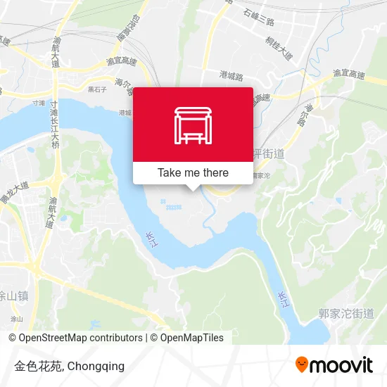金色花苑 map