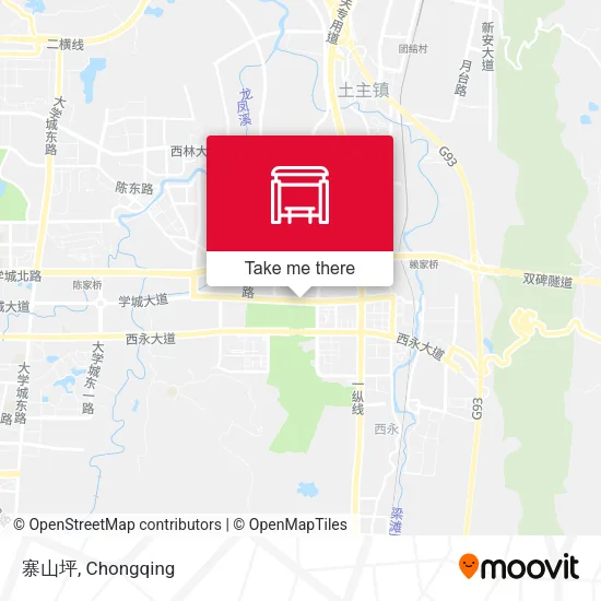 寨山坪 map