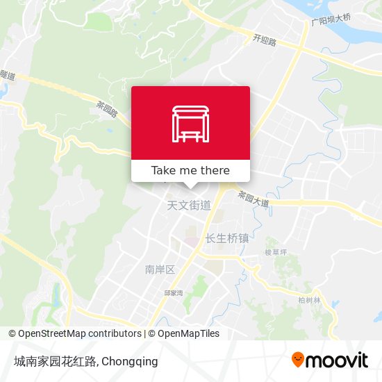 城南家园花红路 map