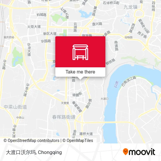 大渡口沃尔玛 map
