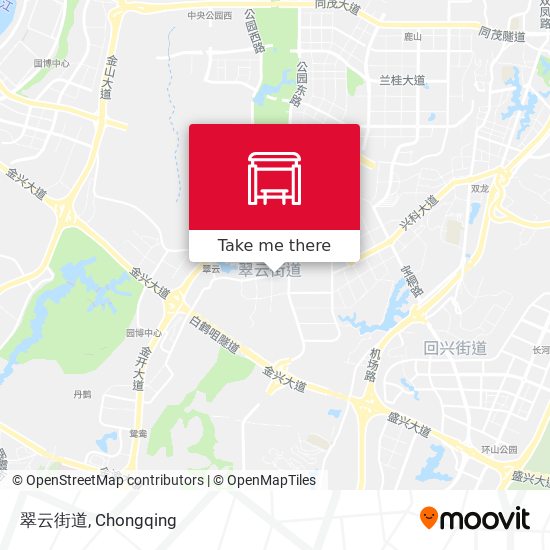 翠云街道 map