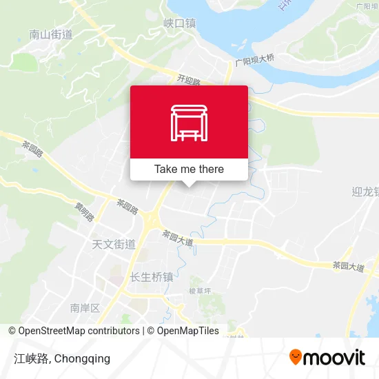 江峡路 map