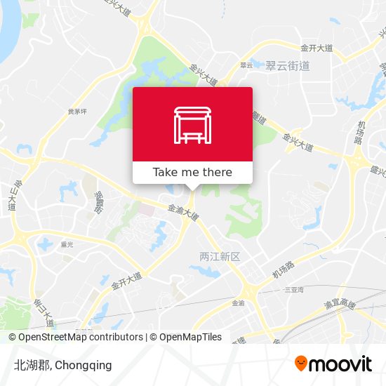 北湖郡 map