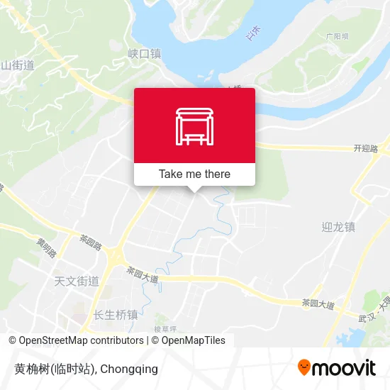 黄桷树(临时站) map