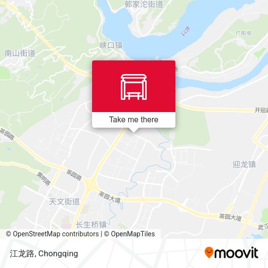 江龙路 map