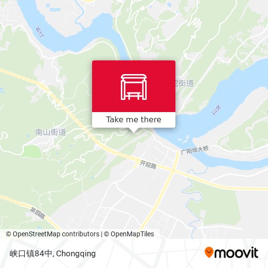 峡口镇84中 map