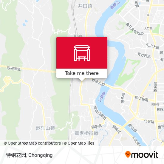特钢花园 map