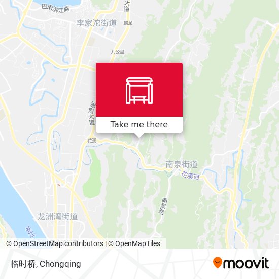 临时桥 map