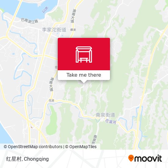 红星村 map