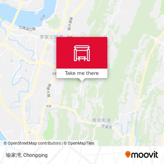 喻家湾 map