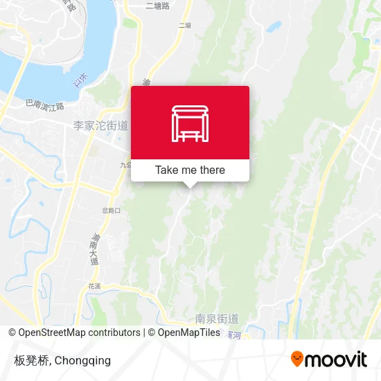 板凳桥 map