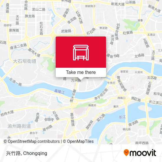 兴竹路 map