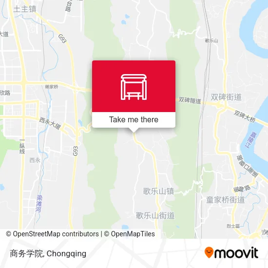 商务学院 map