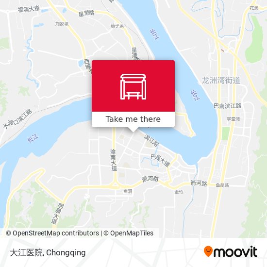 大江医院 map