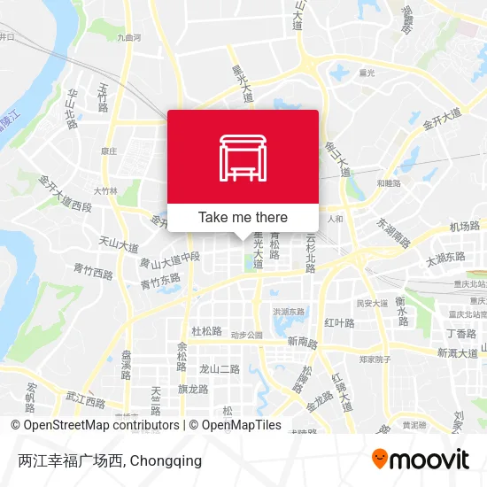 两江幸福广场西 map