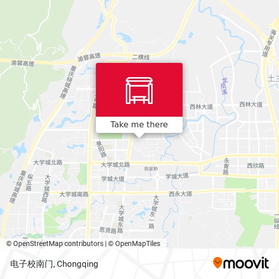 电子校南门 map